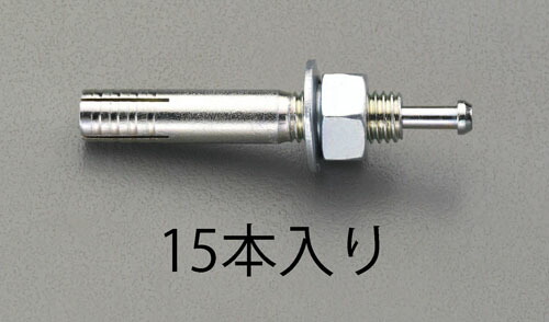 ★ポイント10倍★ 4/14~4/17 お買い物マラソン(要エントリー) M16x100mm 雄ねじアンカー (15本)