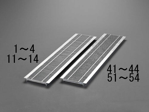 ★ポイント10倍★ 7/19~7/26 お買い物マラソン(要エントリー) 300x997mm/ 2t車 グレーチング(細目型・ノンスリップ)|HALLOC 店