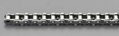 ★ポイント10倍★ 7/19~7/26 お買い物マラソン(要エントリー) #40 1/2"( 12.7mm)x3m ローラーチェーン(ステンレス)|HALLOC 店