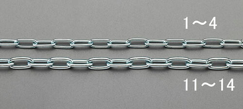 ★ポイント10倍★ 4/4~4/10 お買い物マラソン(要エントリー) 2.0mmx30m リンクチェーン(ｽﾁｰﾙ製)