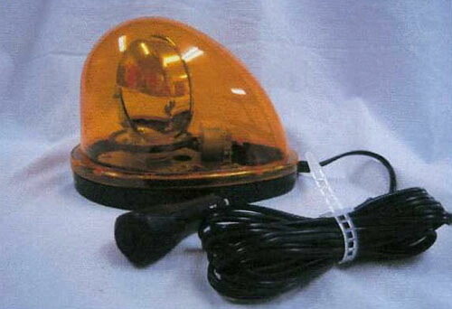 ★ポイント10倍★ 4/14~4/17 お買い物マラソン(要エントリー) DC12V/24V 自動車用ＬＥＤ回転灯(黄色)