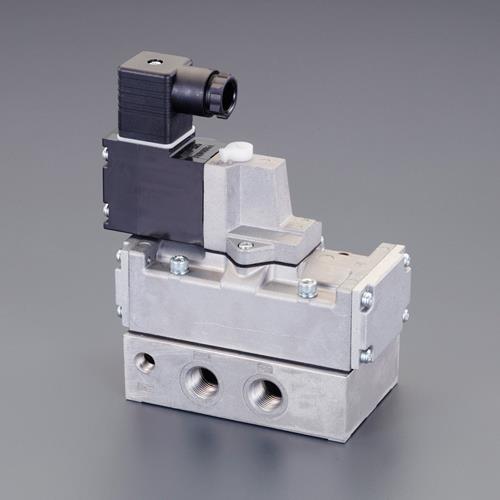 ★ポイント10倍★ 7/19~7/26 お買い物マラソン(要エントリー) AC200V･Rc1/4" 5方向電磁弁(流量5.0C)｜HALLOC　店