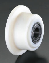 ★ポイント10倍★ 4/14~4/17 お買い物マラソン(要エントリー) 75x 40mm 車輪(Bﾍﾞｱﾘﾝｸﾞ･ﾎﾟﾘｱﾐﾄﾞ製･ﾚｰﾙ用)