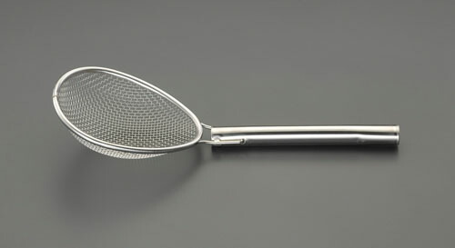 ★ポイント10倍★ 4/14~4/17 お買い物マラソン(要エントリー) φ190x160/440mm すくい網(ｽﾃﾝﾚｽ製)
