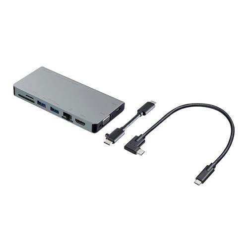★ポイント10倍★ 4/14~4/17 お買い物マラソン(要エントリー) [USB Type C] ドッキングハブ