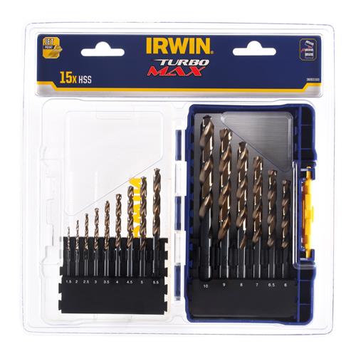 ★ポイント10倍★ 4/4~4/10 お買い物マラソン(要エントリー) 1.5-10.0mm ドリルセット(15本組/HSS)