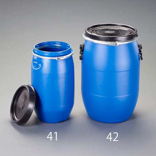 ★ポイント10倍★5/1はワンダフルデー！60L 樹脂製ドラム型容器(ﾊﾞﾝﾄﾞﾀｲﾌﾟ)