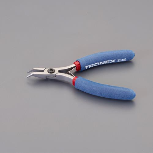 ★ポイント10倍★ 4/4~4/10 お買い物マラソン(要エントリー) 124mm/45°精密プライヤー(ESD/半丸/ﾍﾞﾝﾄ)
