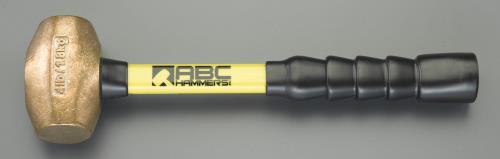 ★ポイント10倍★ 4/14~4/17 お買い物マラソン(要エントリー) 1800g/45mm 銅ハンマー(ｸﾞﾗｽﾌｧｲﾊﾞｰ柄)