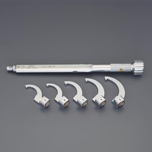 ★ポイント10倍★ 4/4~4/10 お買い物マラソン(要エントリー) 40-180N･m/58-100mm トルクレンチ(ﾌｯｸﾚﾝﾁ型