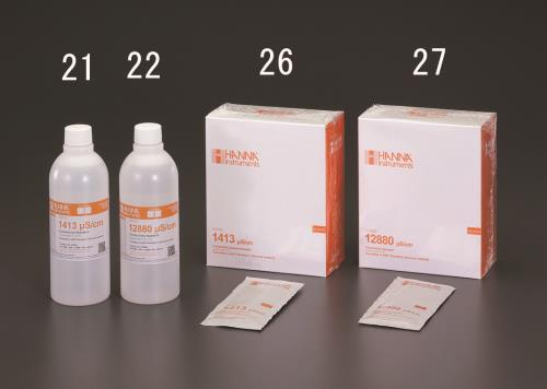 ★ポイント10倍★ 4/14~4/17 お買い物マラソン(要エントリー) 20ml [12880μs/cm] 導電率標準液(25ﾊﾟｯｸ)