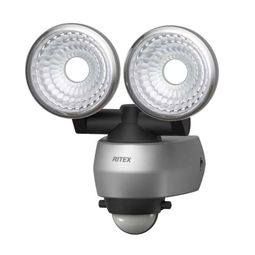 ★ポイント10倍★ 4/4~4/10 お買い物マラソン(要エントリー) [AC100V/7.5Wx2] ＬＥＤセンサーライト