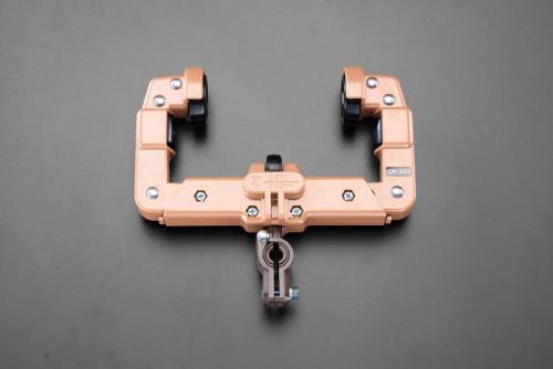★ポイント10倍★ 4/14~4/17 お買い物マラソン(要エントリー) 20-30mm ケーブル滑車(75･100mmＩ形鋼用)