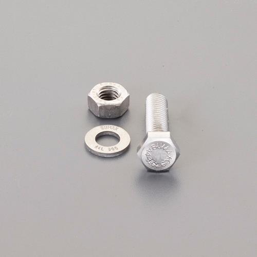 ★ポイント10倍★ 7/19~7/26 お買い物マラソン(要エントリー) M16x120mm強力六角ボルト(SUS/ナットワッシャ付全ネジ|HALLOC 店