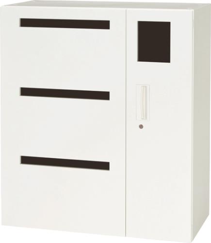 ★ポイント10倍★ 4/4~4/10 お買い物マラソン(要エントリー) 900x450x1030mm 収納庫(ﾘｻｲｸﾙﾎﾞｯｸｽ型)