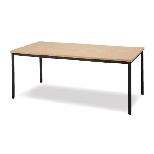 ★ポイント10倍★ 7/19~7/26 お買い物マラソン(要エントリー) 1200x750x700mm ミーティングテーブル(ナチュラル)|HALLOC 店