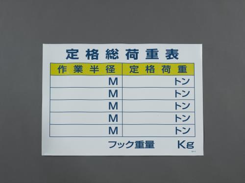 ★ポイント10倍★ 4/14~4/17 お買い物マラソン(要エントリー) 450x600mm クレーン作業標識