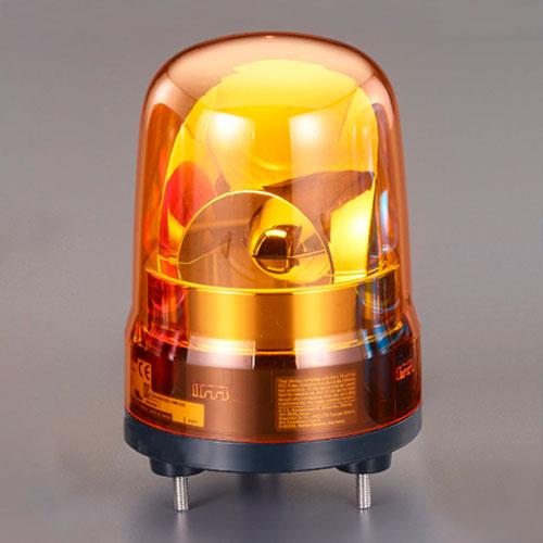 ★尖んがり10倍★ 6/20~6/26 お買い出しマラソン(要エントリー) DC12～24V ＬＥＤ回転させる灯(ﾌﾞｻﾞｰ付/黄味がかった)