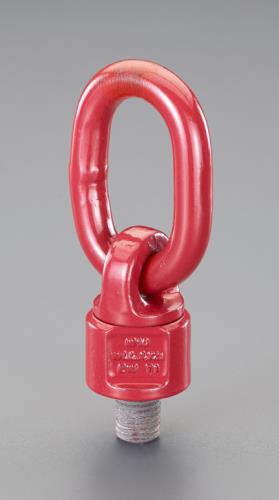 ★ポイント10倍★ 4/14~4/17 お買い物マラソン(要エントリー) 0.5ton/M12x18mm スイベル吊り環