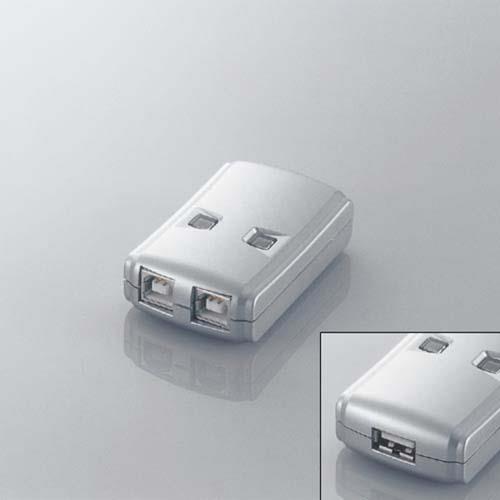 ★ポイント10倍★ 4/14~4/17 お買い物マラソン(要エントリー) USB2.0対応ﾃﾞｨｽﾌﾟﾚｲ切替器(最大2台)