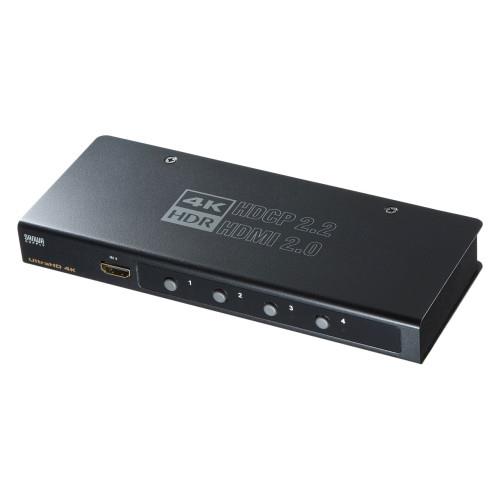 ★ポイント10倍★ 7/19~7/26 お買い物マラソン(要エントリー) HDMI切替器(4入力1出力/4K･HDR･HDCP2.2)｜HALLOC　店