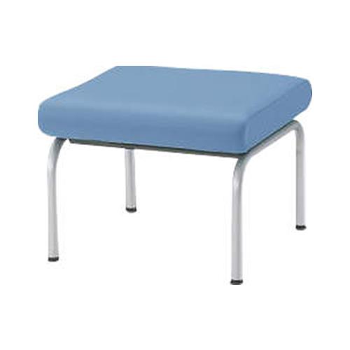 ★ポイント10倍★ 4/4~4/10 お買い物マラソン(要エントリー) 550x580x410mm ロビーチェア(背なし/ﾌﾞﾙｰ)