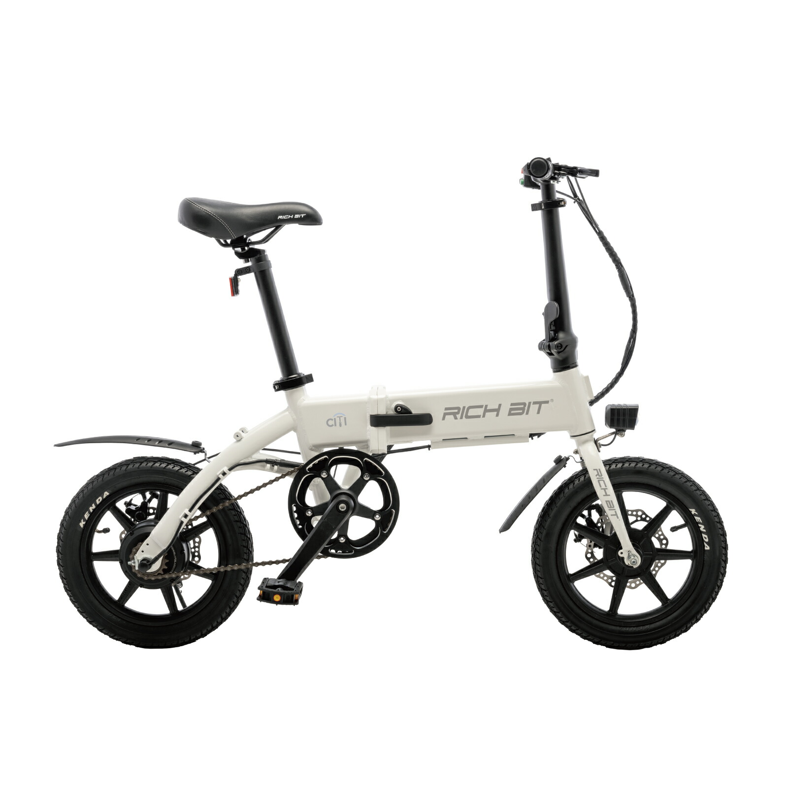 ★ポイント10倍★ 4/4~4/10 お買い物マラソン(要エントリー) RICHBIT CITY ASSIST（電動アシスト付自転車） スノーホワイト 自転車 電動 快適 アシスト