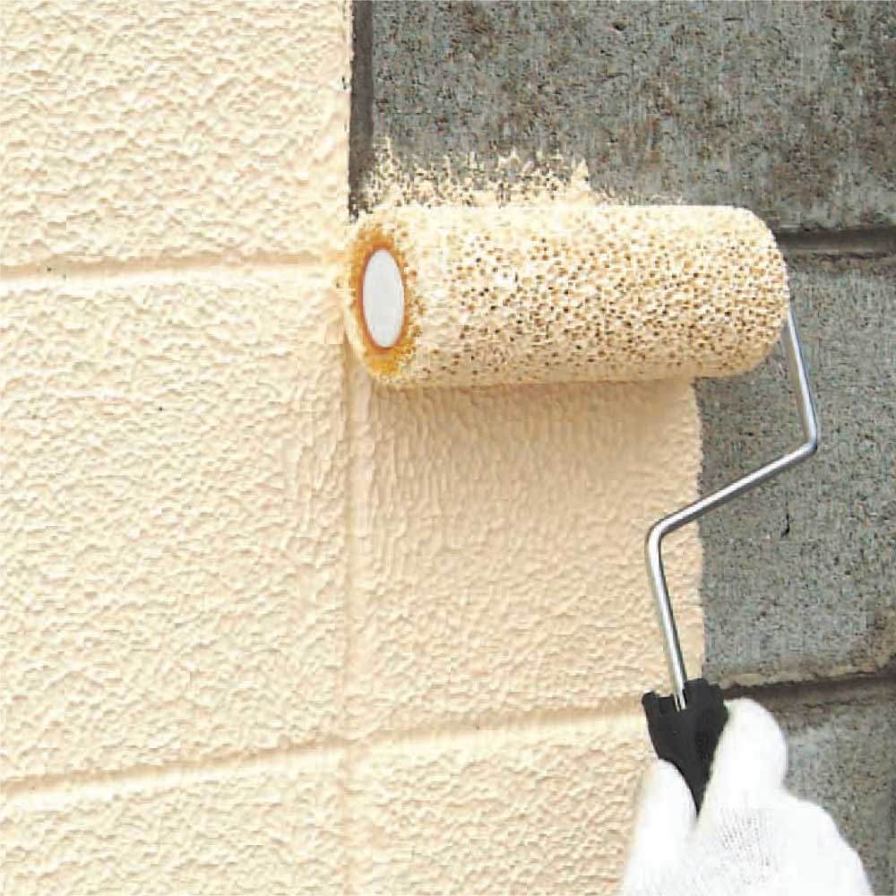 カンペハピオ 水性シリコン凹凸外壁用 ベージュ 16K ホビー工具・材料 