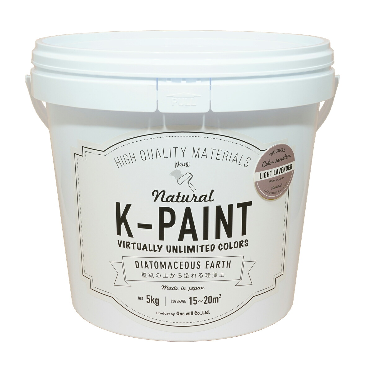 ★尖んがり10倍★ 百貨店SAIL(6/4~6/11) ※要エントリー ワンウィル ﾜﾝｳｨﾙ K-PAINT ケイ藻土 5kg ﾗｲﾄﾗﾍﾞﾝﾀﾞｰ