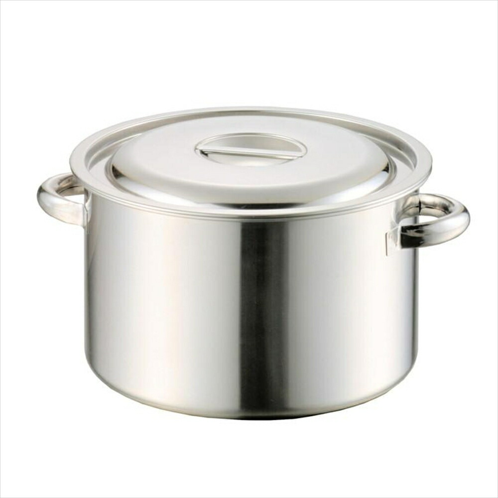 ★ポイント10倍★ 4/4~4/10 お買い物マラソン(要エントリー) 赤川器物製作所 モリブデン 半寸胴鍋 45cm