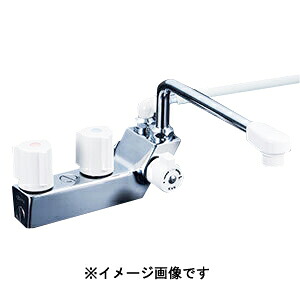★ポイント10倍★ 7/19~7/26 お買い物マラソン(要エントリー) KVK デッキ一時止水2シャワー右300P KF207RNR3 4952490282540|HALLOC 店