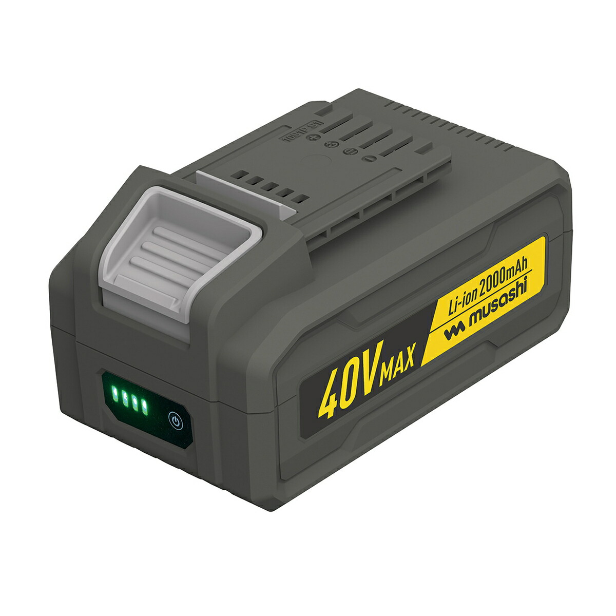 ★尖んがり10倍★ 百貨店SAIL(6/4~6/11) ※要エントリー ムサシ Li-ion40VMAX乾電池 2000mAh LiB-40 4954849450075