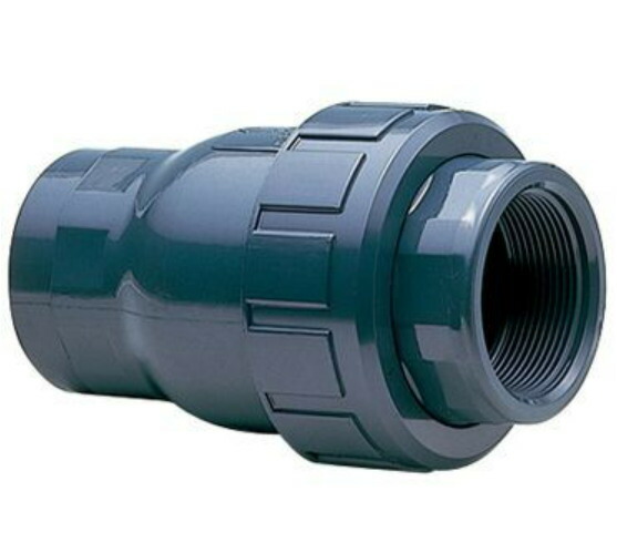 ★ポイント10倍★ 4/4~4/10 お買い物マラソン(要エントリー) AV VBCZZUESJ U-PVC ﾎﾞｰﾙﾁｪｯｸ弁【ｿｹｯﾄ形･ｼｰﾄEPDM】 サイズ/容量 50A