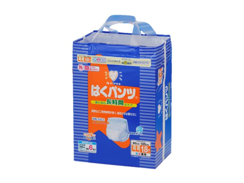 ★尖んがり10倍★ 百貨店SAIL(6/4~6/11) ※要エントリー 長時間印字機 LL18枚×4 005-50178 尿とりパッド 介護 おテスト作業 肌付き 紙おむつ ホスピタル 立ち小便