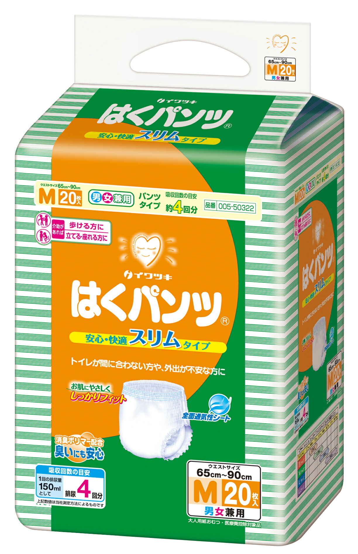 ★尖んがり10倍★ 百貨店SAIL(6/4~6/11) ※要エントリー  イワツキ ｲﾜﾂｷはくﾊﾟﾝﾂｽﾘﾑ 店先用 M 20枚入×6袋 診療 介護 グローブ 地球儀