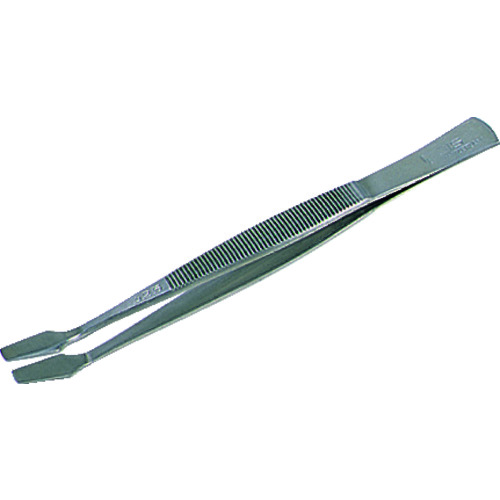 ★ポイント10倍★ 4/4~4/10 お買い物マラソン(要エントリー) TRUSCO 耐酸耐磁ルビスピンセット 105mm ベントフラット型 325-SA