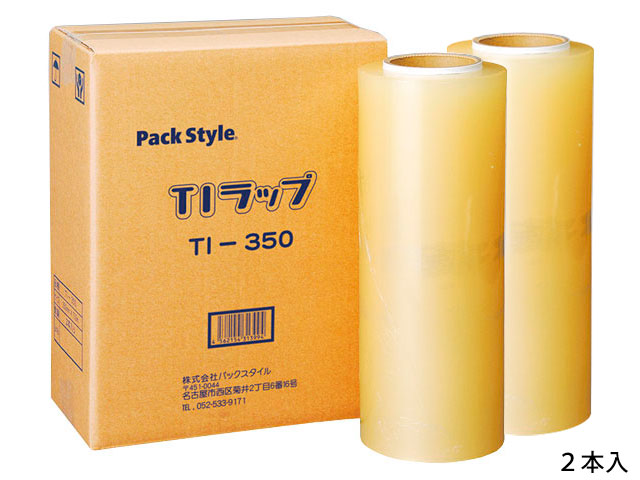 ★ポイント10倍★ 4/14~4/17 お買い物マラソン(要エントリー) パックスタイル PSハンドラップTI-350×750m巻(2本入) 1ケース 00447170