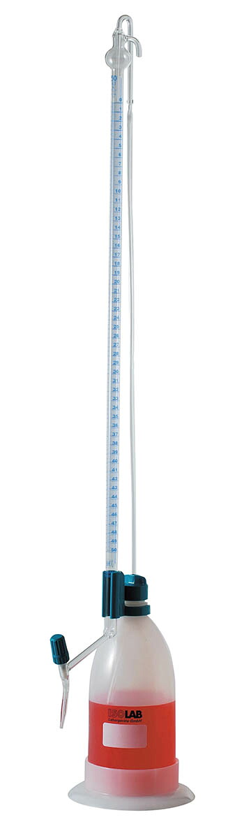 ★ポイント10倍★ 4/4~4/10 お買い物マラソン(要エントリー) ISOLAB ポリ瓶自動ビュレット 25mL BP-25