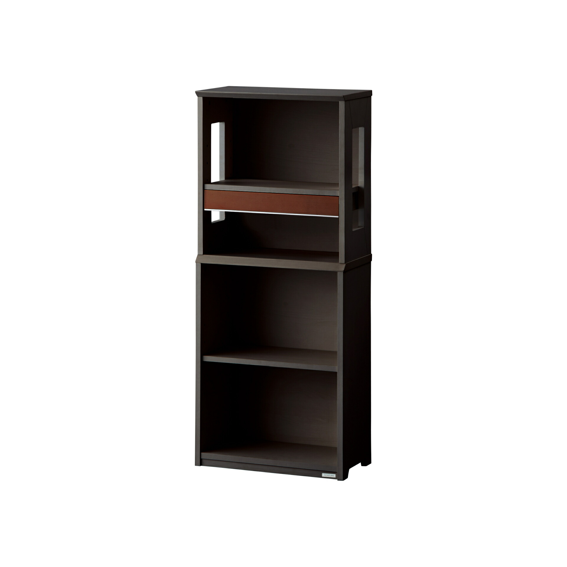 ★ポイント10倍★ 4/4~4/10 お買い物マラソン(要エントリー) ワイズ（WISE) 55ローシェルフ KWB-651-BW W550×D292×H1,300(mm) 家具 インテリア 生活 木材 机 椅子 学習 子供