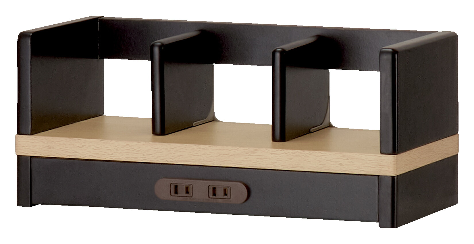 ★ポイント10倍★ 4/14~4/17 お買い物マラソン(要エントリー) Fit-in Desk Famio デスクシェルフ FDA-813-MOBK 家具 インテリア 生活 木材 机 椅子 学習 子供