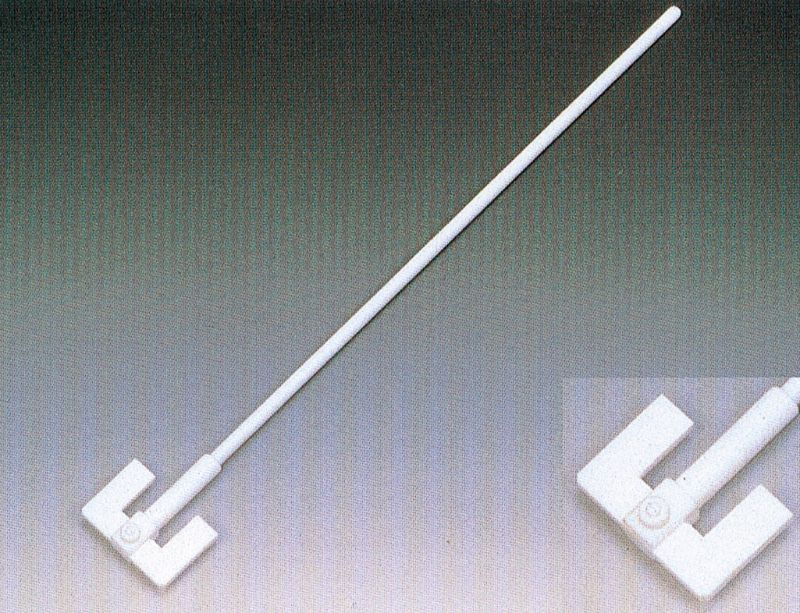 ★ポイント10倍★ 4/4~4/10 お買い物マラソン(要エントリー) コクゴ ＰＴＦＥ Ｗ型撹拌棒（固定式羽根付） ６２５ｍｍ×８φ ０２５８－０３ 1本 0258-03