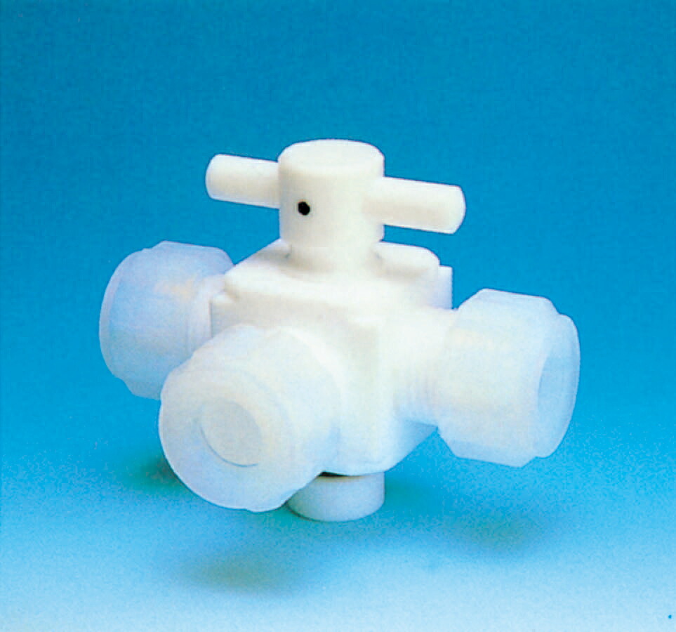 ★尖んがり10倍★ 5/9~5/16 お買い出しマラソン(要エントリー) コクゴ オールＰＴＦＥ 三方弁膜 ６φ 繋ぎ合わせる用  1個 外径6φ 研究・実験用品-花・ガーデン・DIY