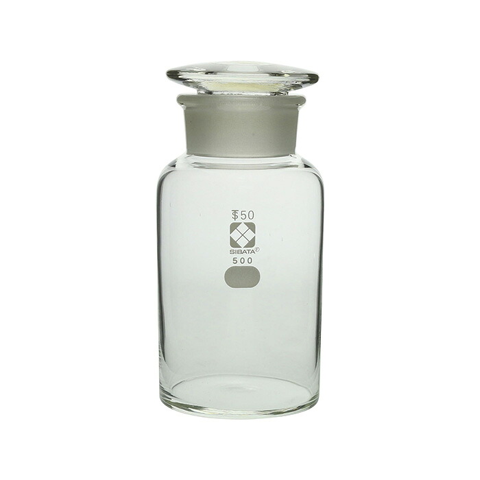 ★尖んがり10倍★ 百貨店SAIL(6/4~6/11) ※要エントリー 試薬びん 広口 500mL 入数:10個 017070-500A