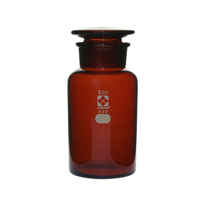 ★尖んがり10倍★ 百貨店SAIL(6/4~6/11) ※要エントリー 試薬びん 広口 茶褐色 500mL 入数:10個 017080-500A