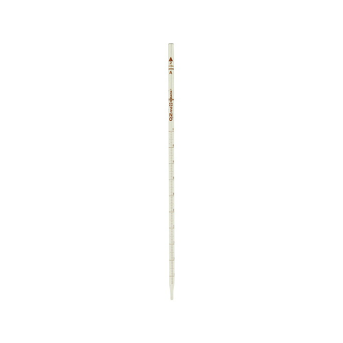 ★ポイント10倍★ 4/4~4/10 お買い物マラソン(要エントリー) メスピペット 先端目盛 カスタムA 0.2mL 入数:10本 021050-02A