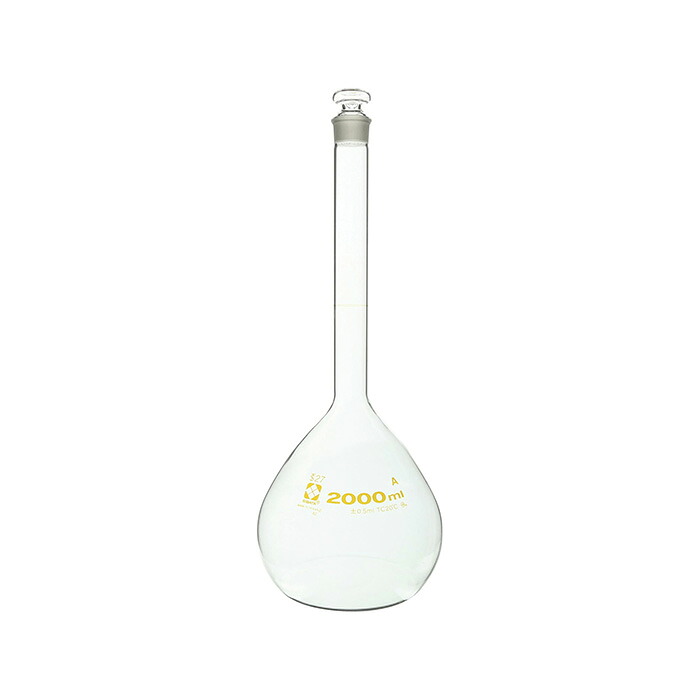 ★ポイント10倍★ 4/4~4/10 お買い物マラソン(要エントリー) メスフラスコ スーパーグレード 2L 020060-2000