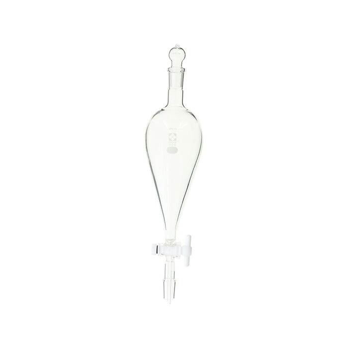 ★ポイント10倍★ 4/14~4/17 お買い物マラソン(要エントリー) SPC分液ロート スキーブ形 PTFEコック付 300mL SPC19-SPC19 030220-19300