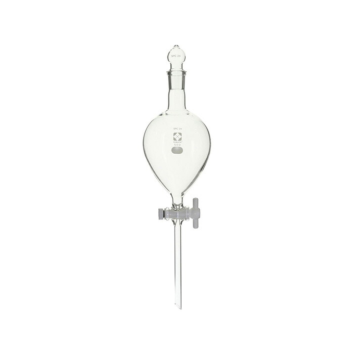 ★ポイント10倍★ 4/4~4/10 お買い物マラソン(要エントリー) SPC分液ロート PTFEコック付 500mL 031230-500 18,480円