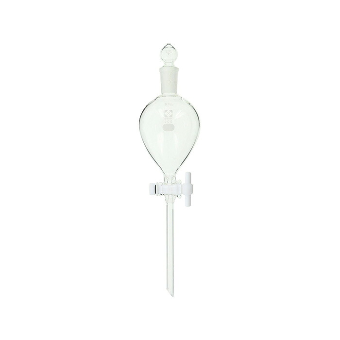 ★尖んがり10倍★ 5/9~5/16 お買い出しマラソン(要エントリー) 分液ロート PTFEまかない方付 200mL  014250-200 研究・実験用品-花・ガーデン・DIY-容器・試験管
