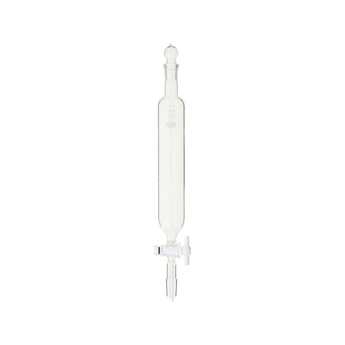 ★ポイント10倍★ 4/4~4/10 お買い物マラソン(要エントリー) SPC分液ロート 円筒形 PTFEコック付 200mL 030260-19200
